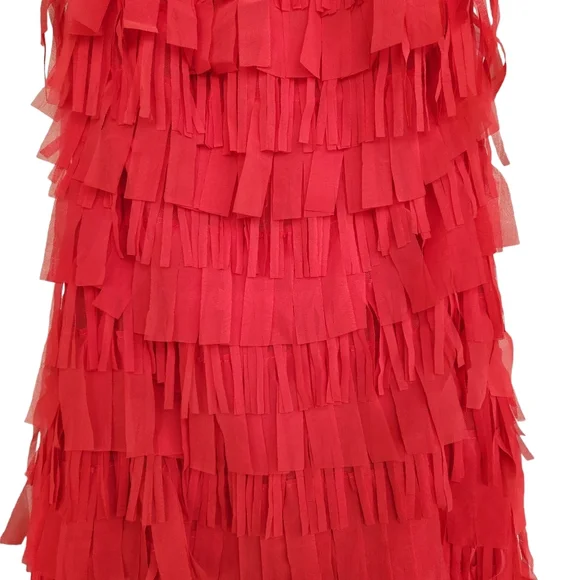 Zara Halter Mini Dress - Cherry Red 🍒💃 - Picture 6 of 11